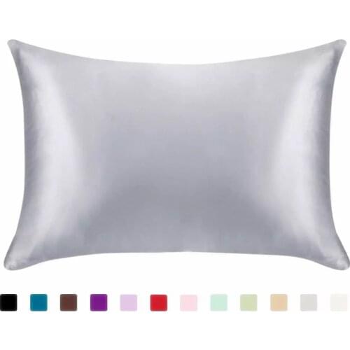 High Standard satin pillowcase Queen soft Pillow case Cover Chair Seat silk pillowcase Cover Home decoration