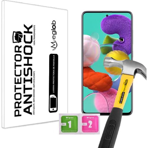 Screen protector Anti-Shock Anti-scratch Anti-Shatter compatible with Samsung Galaxy A51