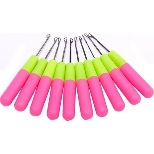 Inventory Plastic Knitting and Crochet Needles 5pc for Jumbo Braiding Twist Hair ,Weaving Dreadlock