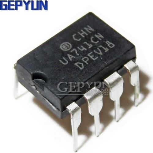 10PCS UA741CN UA741 DIP8 DIP UA741CP Gepyun