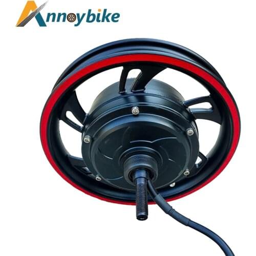 12 inch Electric Bicycle Hub Motor Rear Drive 135mm Open Size Scooter Motor Ebike Wheel E bike
