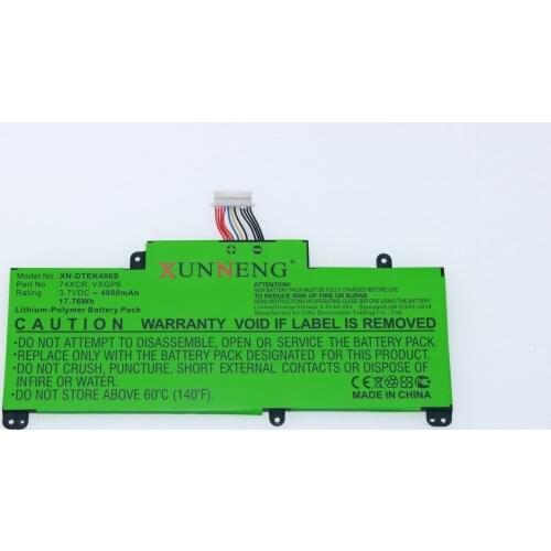 Battery for DELL Venue 8 Pro T01D T10D-5830 Replacement 74XCR VXGP6 4800mAh / 17.76Wh