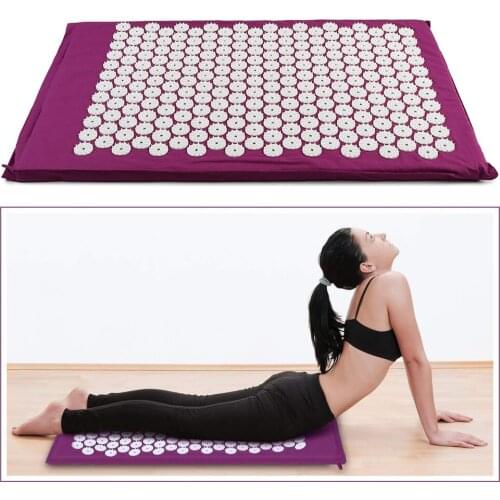 Acupressure Mat Mssager Relieve Body Stress Pain Yoga Mat Massage Cushion Spike Acupuncture Mat Massage and Relaxion