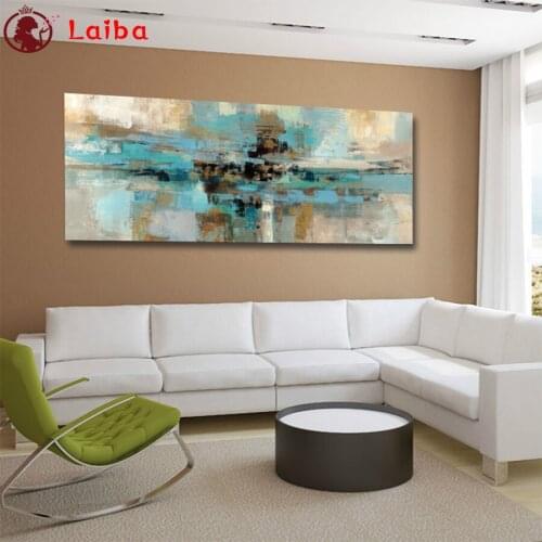 DIY diamond painting Abstract art, painted pattern cross stitch full square round diamond Emeroidery mosaic painting home decor