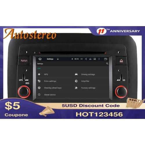 Android 10.0 Car DVD Player For Fiat croma 2005-2012 GPS Map Navigation Multimedia Player Stereo Head unit Radio Tape Recorder