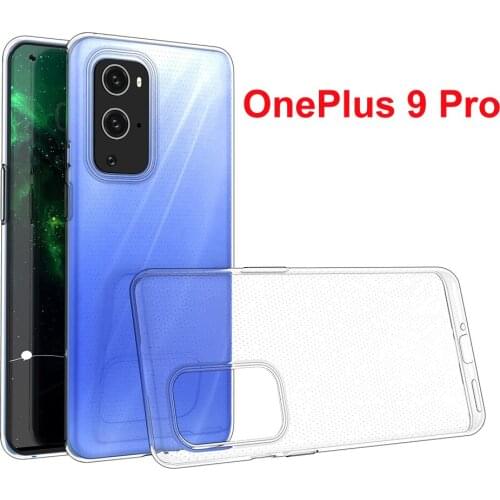 Case For OnePlus 9 1+9 Pro TPU Silicon Clear Fitted Bumper Soft Shell Housing For OnePlus9 One Plus чехол Transparent Back Cover