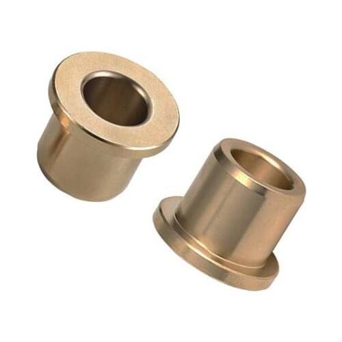 1pcs ID 30mm OD 40mm bronze sets flange bearing with steps wear-resistant bush self-lubricating oil bushing 25mm-50mm length
