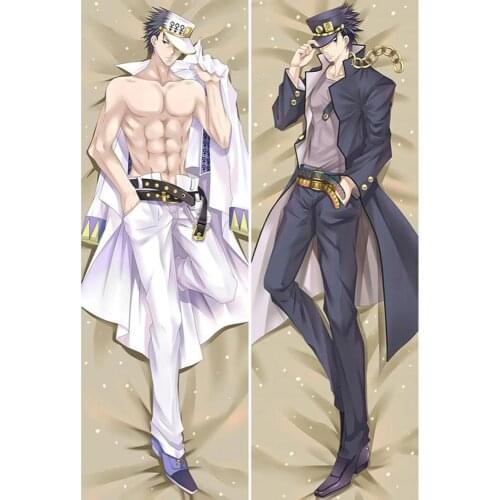 Hot Japanese Cool Anime Pillowcase JoJo Bizarre AdventureThrow Otaku Dakimakura Gift Bedding Hugging Body Pillow Case 150x50 CM
