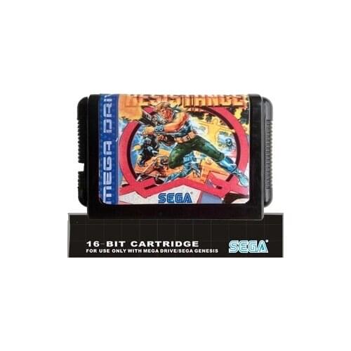 Midngiht Resistange - 16 bit MD Games Cartridge For MegaDrive Genesis console