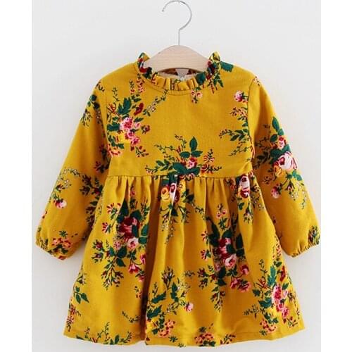 Little Calabash Warm Dresses For Girls