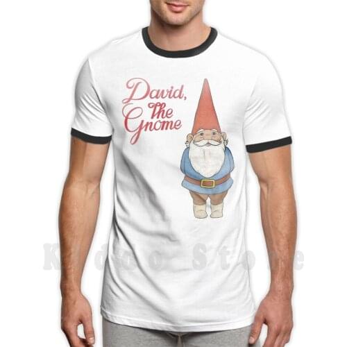 Nick Gnome T Shirt Cotton Men DIY Print Cool Tee Gnome Cartoon Nick Toon Retro Throwback Classic Old Vintage Funny Humor 80s