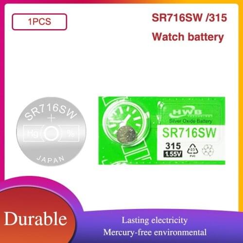 Brand New LONG LASTING 315 SR716SW SR716 1.55V Watch Battery Button Coin Cell MADE IN JAPAN 100% Original