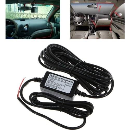 New 12V 24V To 5V 2A USB Car Charger DC Converter Module Low Voltage Protection