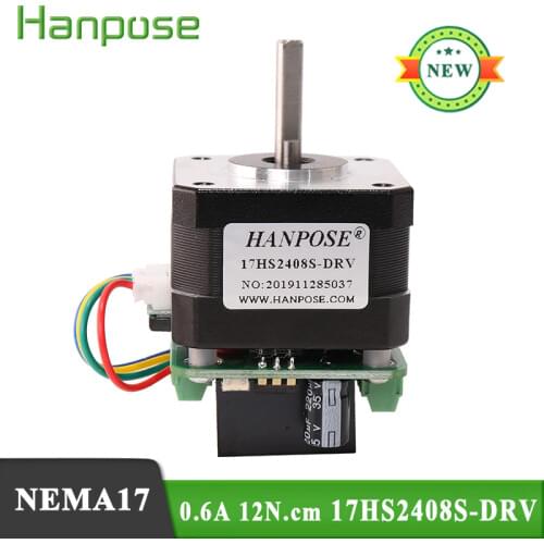 1pcs Manufacturers direct 17HS2408S-DRV 0.6A 12N.cm 2-phase 4-wire integrated drive and control board for 3D printer accessorie