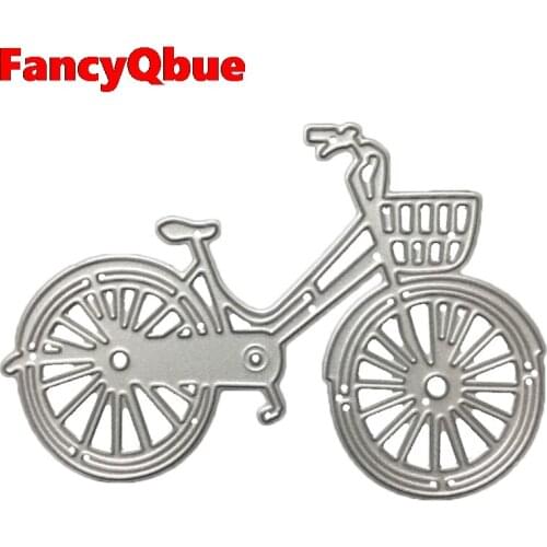 New Arrival Bicycle Cutting Dies Metal Cutting Dies Stencils For DIY Scrapbooking Dies Decorative Craft Photo Album Embossing