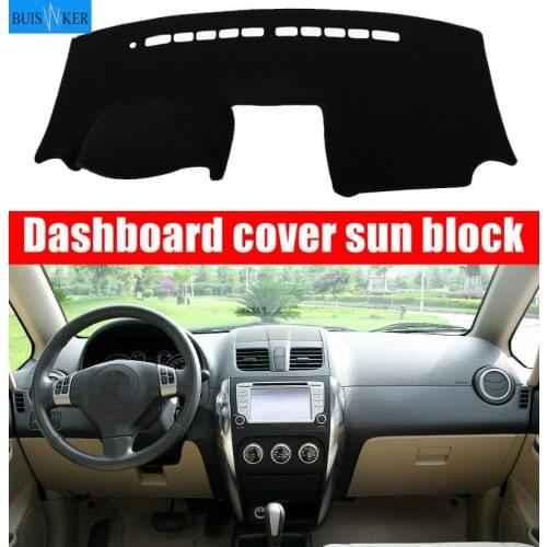 Dashboard Cover Sun Shade Non-slip Dash Mat Pad Carpet Car Stickers Interior Accessories For SUZUKI SX4 2006 2007 2008 2009-2016