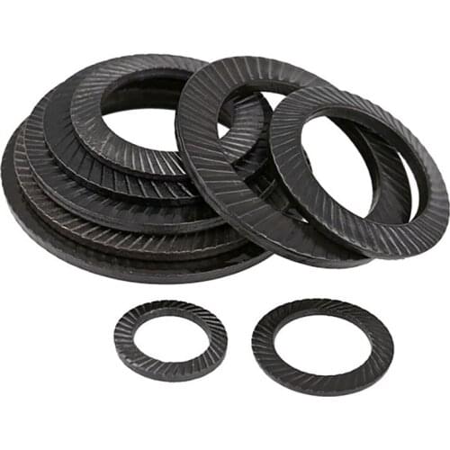 Lock Washers Self-locking Washer Double Sides Toothed M3 M4 M5 M6 M8 M10 M12-M30