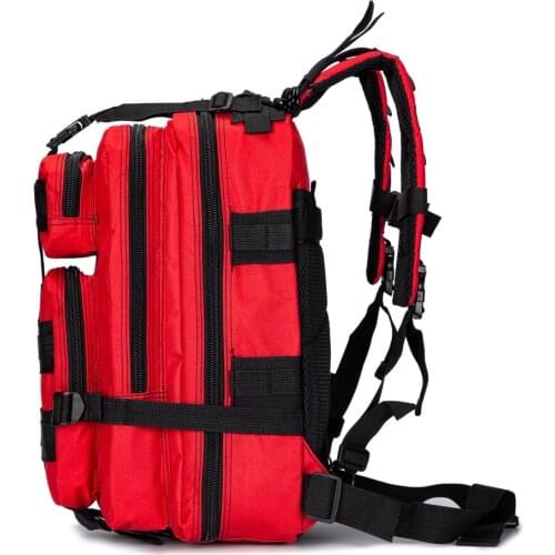 Tactical First Aid Backpack MOLLE EMT IFAK Bag Trauma Responder Medical Backpack Utility Bag Military for Cycling Outings Camp
