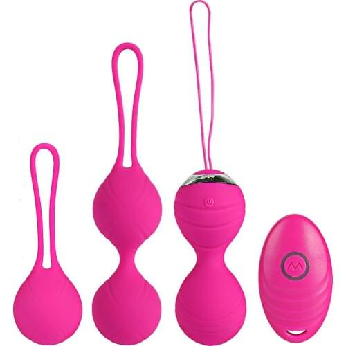 10 Speeds Vibration Wireless Remote Kegel Ball Vaginal Tighten Exercise Trainer Ben Wa Vibrator Sex Toys for Women Sex Products