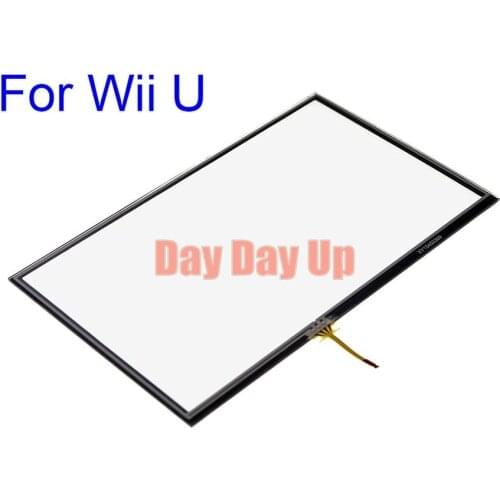 20PCS For WII U Gamepad Touch screen Digitizer Touch Screen For Nintend Wii U WiiU Repair Parts