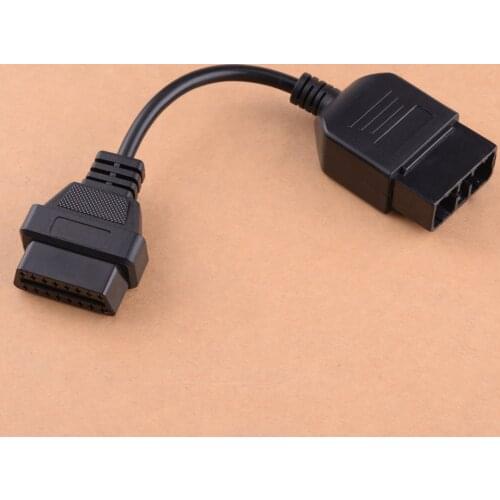 9 Pin OBD1 to 16 OBD2 Diagnostic Connector Cable Adapter Fit for Subaru