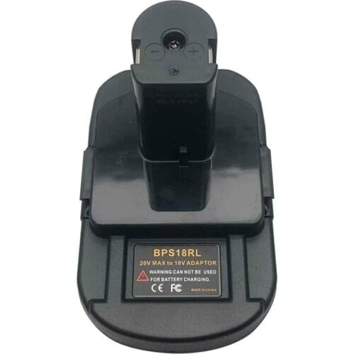 BPS18RL Converter Adapter USB Charger for Black Decker Porter Cable Stanley 18V Li-ion Battery for Ryobi NI-CD NI-MH Battery