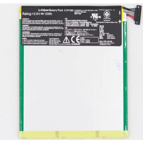 2pcs/lot Battery For Asus Google Nexus 7 Battery 7" II 2 2nd Gen 2013 C11P1303 K009 K008 ME571 ME57K ME57KL 3950mAh