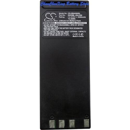 Cameron Sino 5200mAh Battery 505596, LBA 500 for Sennheiser LSP 500 Pro