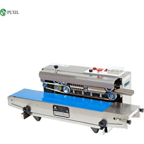 Stainless Steel Automatic Continuous Composite FIlm Bag Sealing Machine Continuous Belt Sealing Machine Packaging Machine