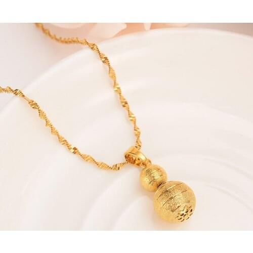 Bangrui 2017 Hot Sale Women Long Necklace Gold color Chain Necklace Ball Pendant Necklace Eye Beads Ball Transfer Lucky Love