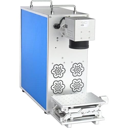 Free DHL Hot Sale Laser Marking Machine 20W Portable Metal Engraving Laser Cutting Machine Depth 0.3mm Desktop Home Laser Cutter