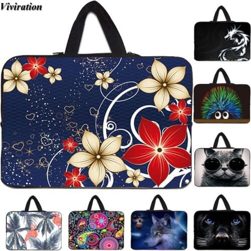 Zipper 14 15 13 12 10 15.6 11.6 13.3 Notebook Case Cover Women Casual Briefcase Carrying Handbag Sleeve 17 17.3 Inch Laptop Bags