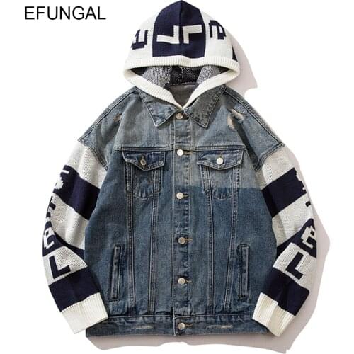 EFUNGAL Hooded Jackets For Men