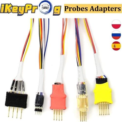 Iprog 35080/160 Adapter 35080 Adapter MB IR Adapter 5PCS Probes Adapters PCF79XX Adapter for IProg V85 Iprog+ ECU Programer