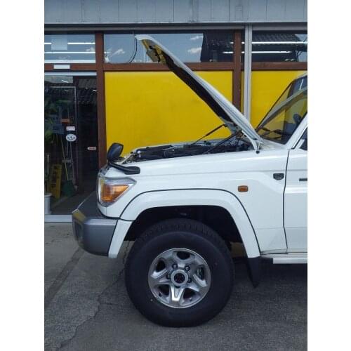 For 1984-2004 Toyota LAND CRUISER GRJ76K Front Hood Bonnet Modify Gas Struts Carbon Fiber Spring Damper Lift Support Absorber