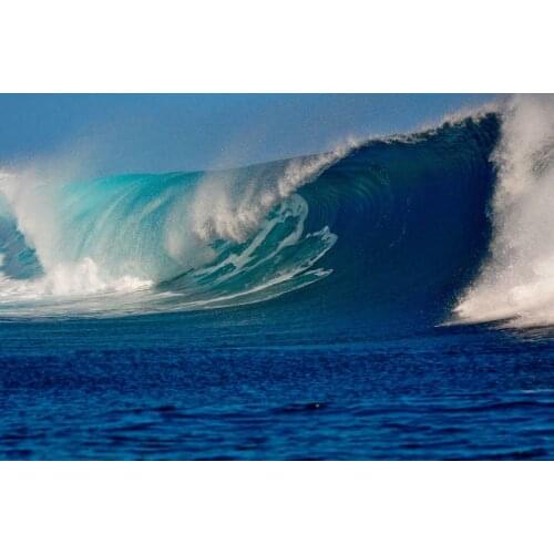 Sea Wave Surf Art Film Print Silk Poster 24x36inch