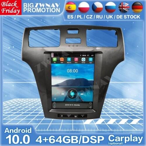 Tesla Screen Android Radio Receiver For Toyota Windom For Lexus ES300 ES 300 ES330 XV30 Audio Stereo Video Player GPS Head Unit