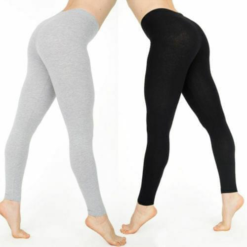 Women Legging Hot Sell Comfortable White Black Solid Color Skinny Stretchy High Quality Pants Casual Leggings