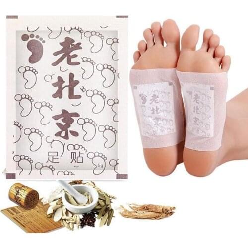 10pcs Detox Foot Patches Wormwood Bamboo Charcoal Pads Foot Care Tool Detoxify Toxins Weight Loss Improve Sleep Foot Sticker
