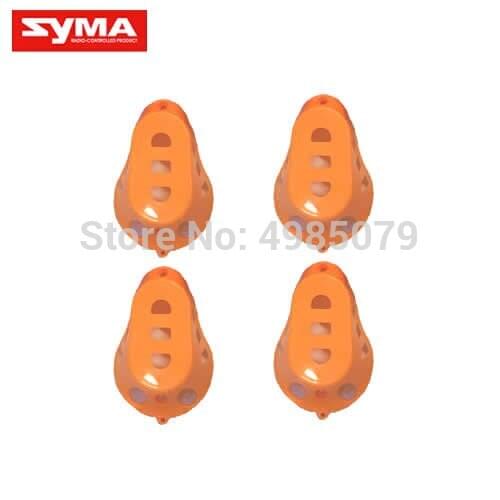 4PCS/Set Motor Cover for SYMA X8C X8W X8G X8HC X8HW X8HG Motor Holder Case Orange Color RC Drone Spare Part
