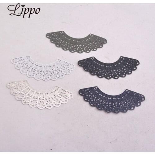 50pcs AC2762 16mm*46mm Arc Connector Earrings Connectors Charms Pendants DIY Earring Findings