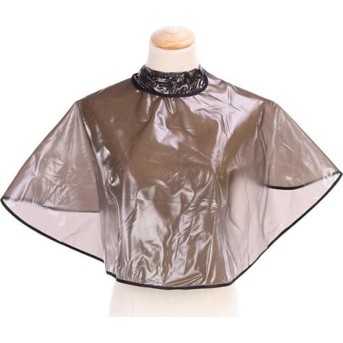 Anti-static Waterproof Home Salon Hair Cutting Dye Perm Collar Hairdressing Cape 2020