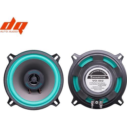 2pcs 5 Inch 60W Car HiFi Coaxial Speaker Vehicle Car Auto Audio Music Stereo Full Range Frequency Loundspeakers for Cars Vehicle