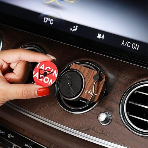 Car Air Freshener Perfume Record Player Car Perfume Clip Vinyl Spin Phonograph Air Vent Outlet Aromatherapy Clip Smell Diffuser