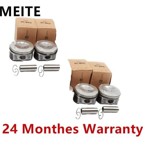 EA888 Pin21mm ATG Modified Engine Piston & Piston Ring Kit Set For Audi A4 Q5 For VW Passat Tiguan 2.0TSI 06H107065DD 06J198151B