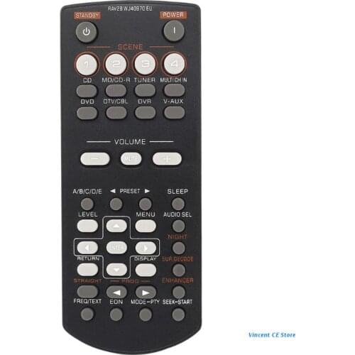 K92F Light Weight Remote Control RAV28 for RAV34 RAV250 RX-V361 Stereo Equipment