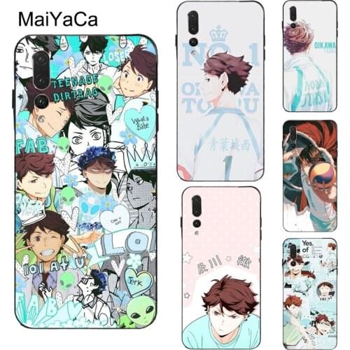 MaiYaCa Toru Oikawa Haikyuu!! Case For Huawei P30 Lite P10 P20 P40 Pro P Smart 2019 Z Mate 10 20 Lite 30 Pro