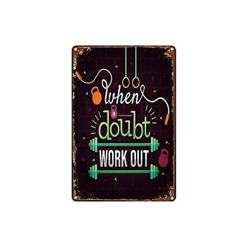 Nobrand Metal Tin Signs 20x30 cm Funny Cute Theme Restaurant Bar Sign Series Kitchen Art Wall Decor Metal Sign
