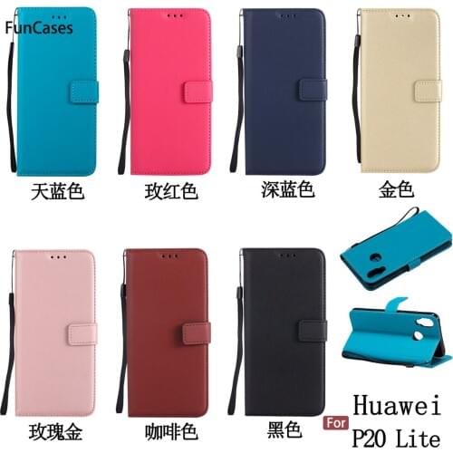 Latest Wallet Phone Case sFor Capinha Huawei P20 Lite Soft Silicone Back Cover Fundas Flamingo Fitted Case Huawei Ascend Nova 3E