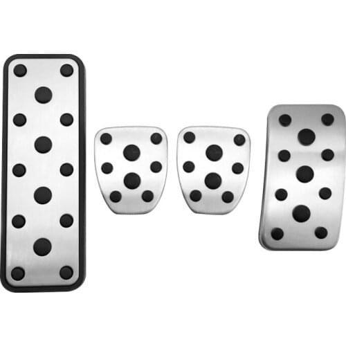 Stainless Steel Car Foot Pedal Accelerator Brake Clucth Pedal Cover For Subaru Outback 2014 -2021 Legacy 2015 - 2021 Accessories